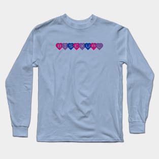 bi hearts Long Sleeve T-Shirt